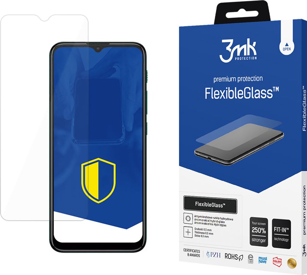 3mk Display Hybridglas FlexibleGlass für Motorola One Fusion 0,3mm 7H