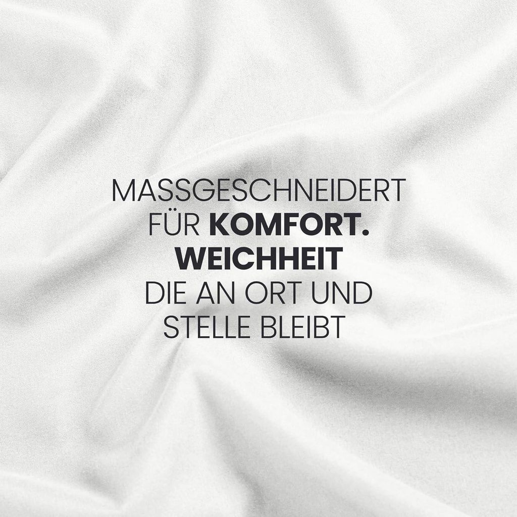 Utopia Bedding - Spannbettlaken 100x200cm - Weiß - Gebürstete Mikrofaser Spannbetttuch - 35 cm Tiefe Tasche