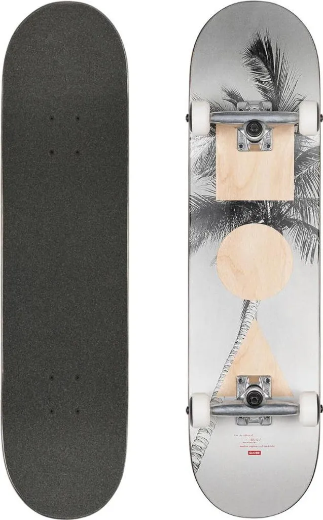 Skate Globe G1 Stack 8.00 Lone Palm en érable résine ultra résistant - 3