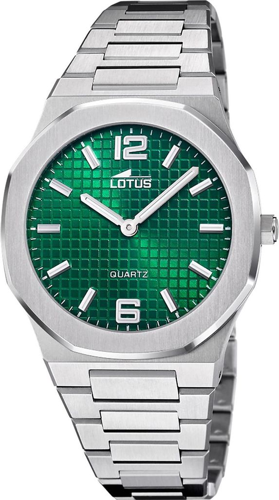 Lotus Herren Uhr Classic Casual Fashion Edelstahl Armbanduhr silber UL18841/3
