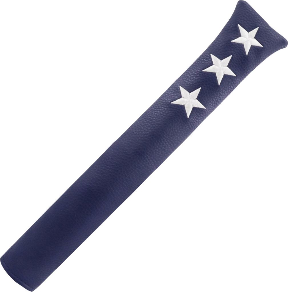 Golf Alignment Stick Cover Kunstleder Wasserdicht Golfschlägerschutzhülle Halter für Ausrichtungsstäbe