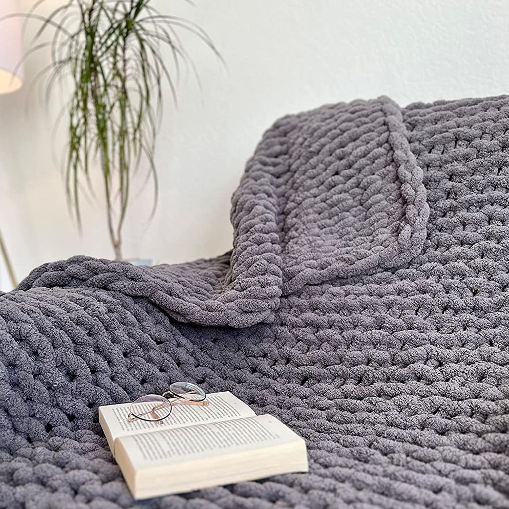 Grob Gestrickte Decke Ikea