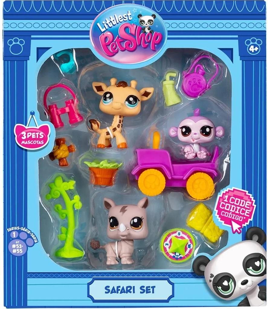 Littlest Pet Shop Zestaw Safari 3 figurki Zdjęcie produktu 
