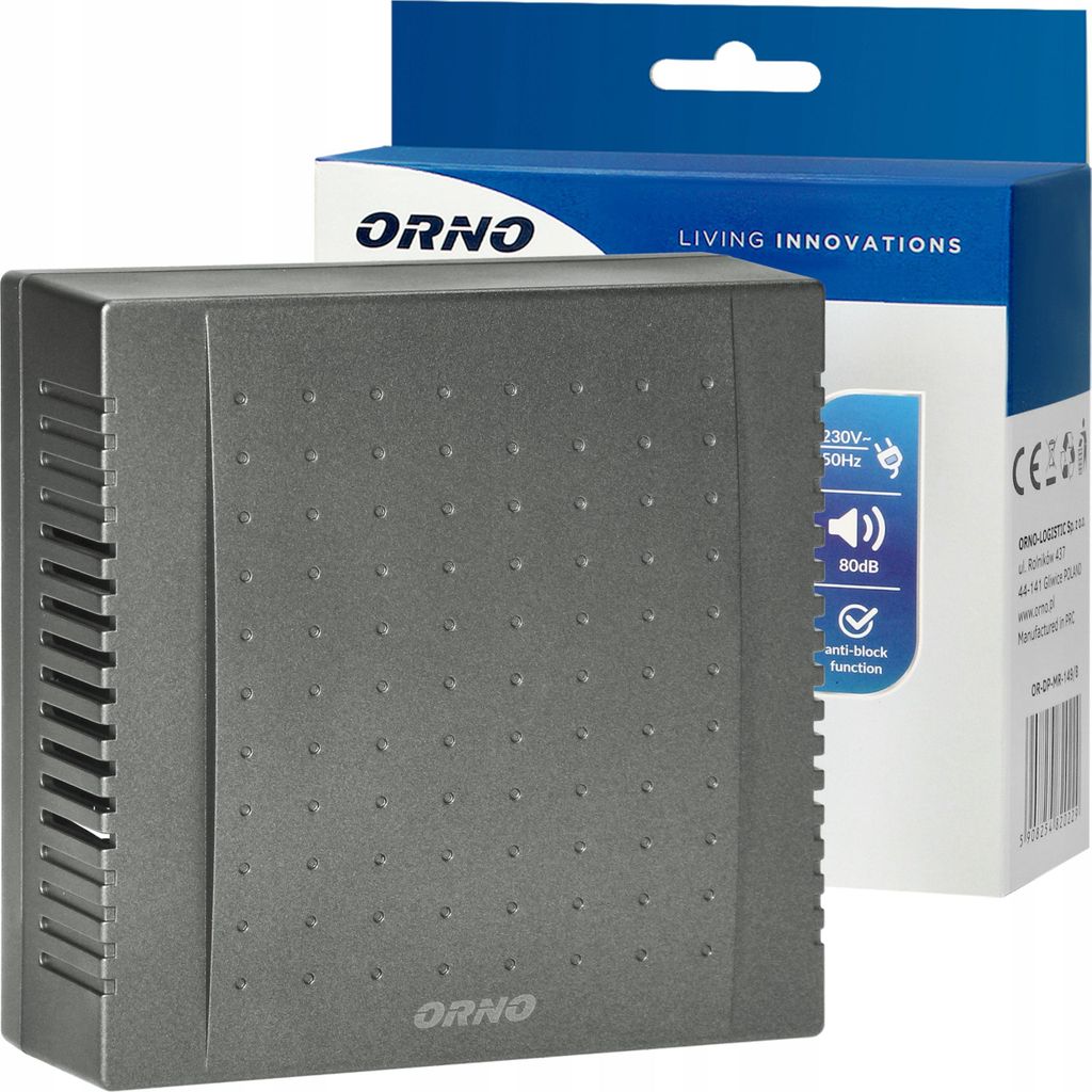 Orno | Türgong Quarto OR-DP-MR-149/GR - Graphit - Modernes Produktbild 