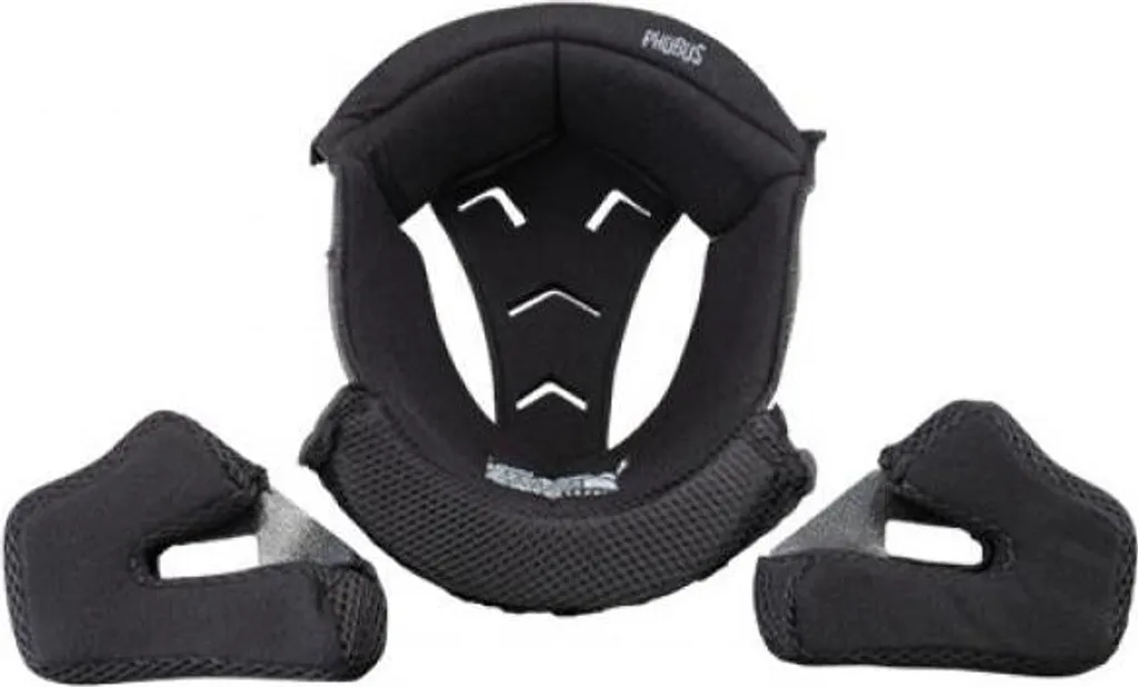Rembourrage intérieur iXS Phobos noir L pour rénover votre casque de moto