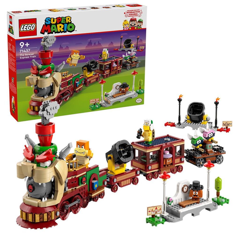 LEGO Super Mario – Il treno di Bowser 71437 Immagine del prodotto 