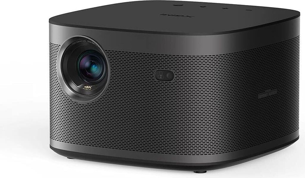 4K Beamer Heimkino, DLP 4K Beamer, 1500 ISO Lumen, 200 Zoll, Videoprojektor mit WiFi Bluetooth, 8W Harman/Kardon Lautsprecher, Android TV 10.0