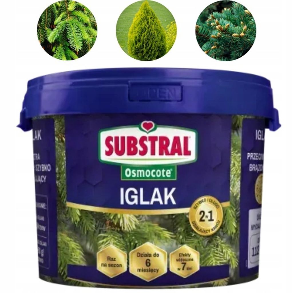 Nawóz do iglaków Substral Osmocote 2w1 Iglak 10 kg Zdjęcie produktu 