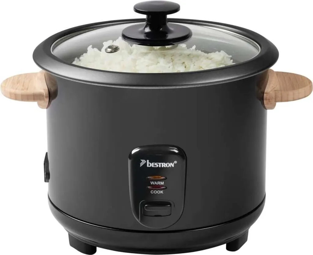 Bestron ARC180BW Cuociriso Professionale 1.8L 700W Nero