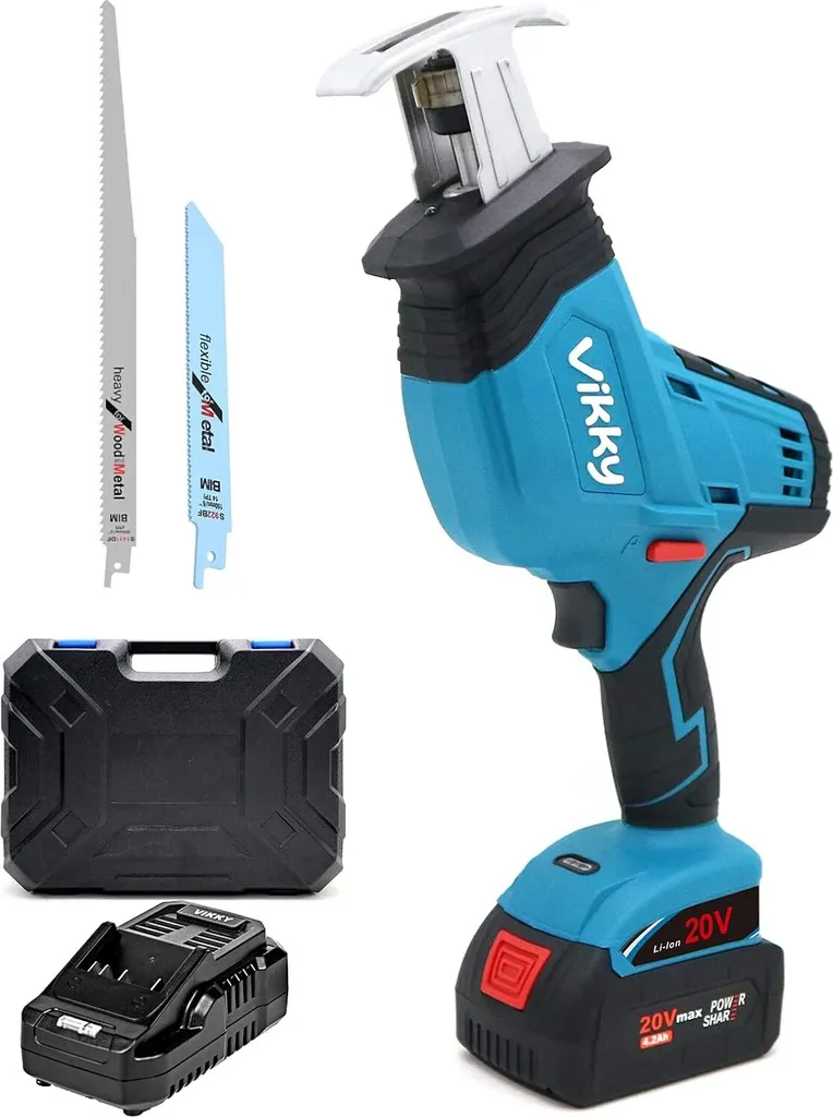 Sega Circolare Vikky BL21SW 20V Brushless - Kit Completo Fai-da-te