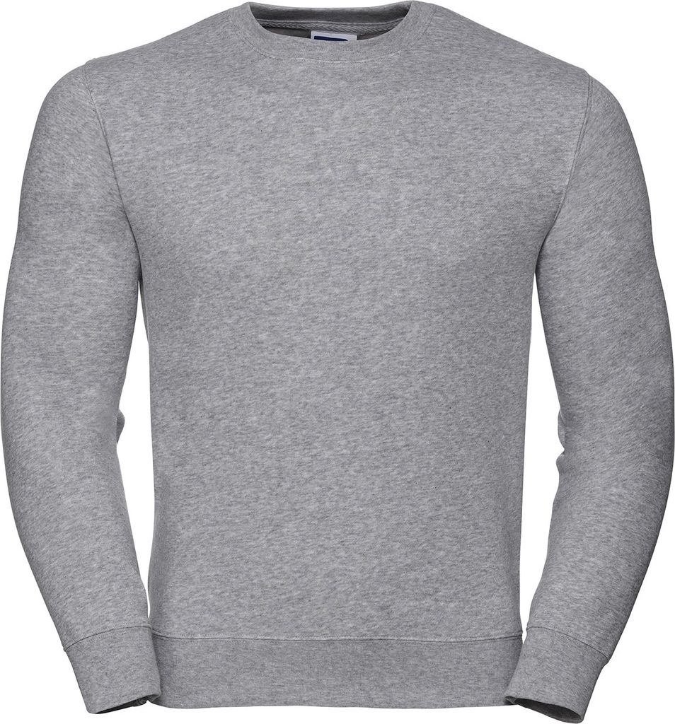 Russell - Sweatshirt für Herren angesetzte Ärmel RW8936 (S) (Graublau)