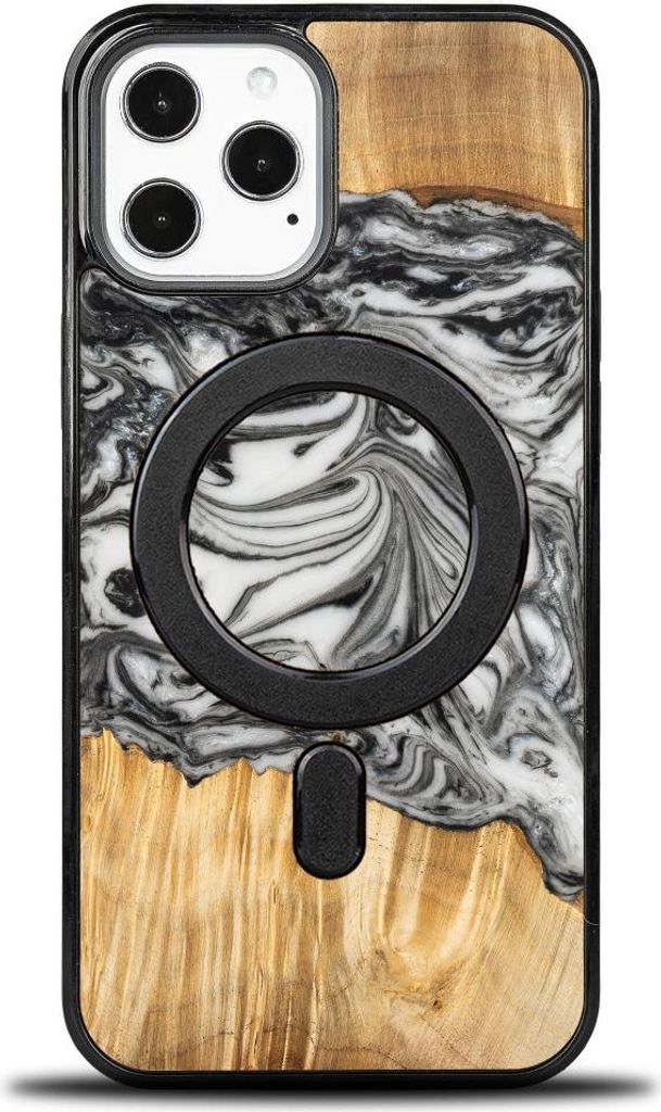 Bewood Unique Case für iPhone 12 Pro Max - 4 Elemente - Erde mit MagSafe