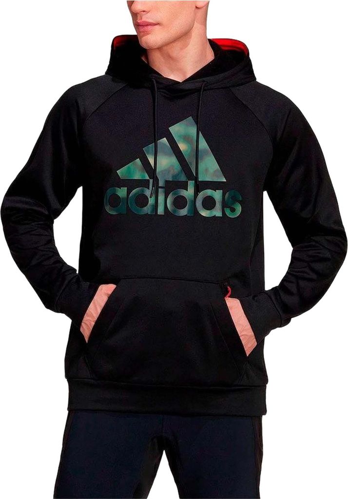 Adidas Hoodie HK9845 in Black color size medium