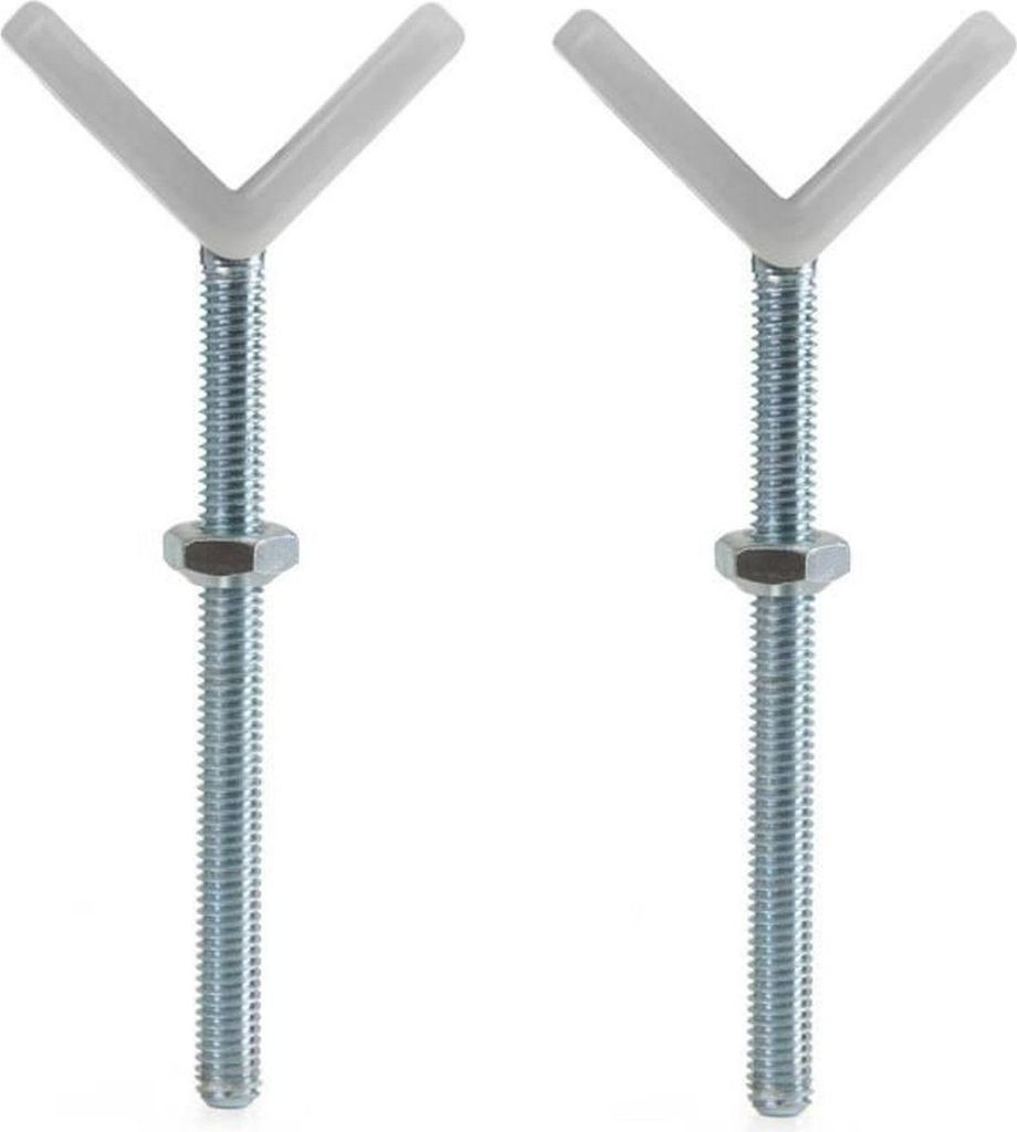 Hauck Y-Spidel für Türschutzgitter, 2 Stück, Farbe: Silber
