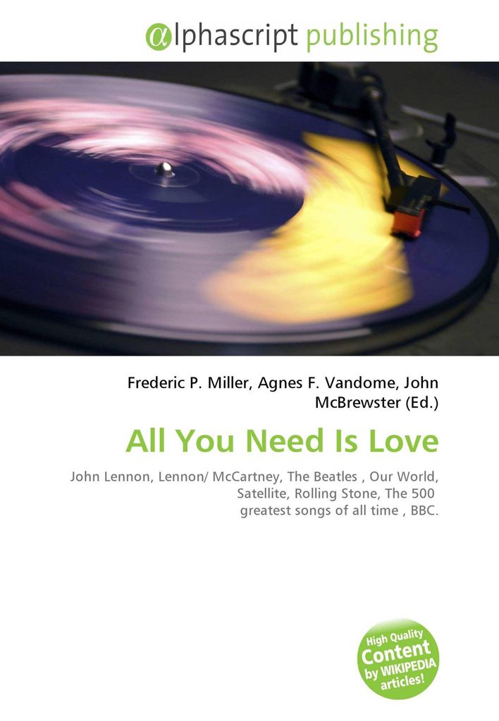All You Need Is Love