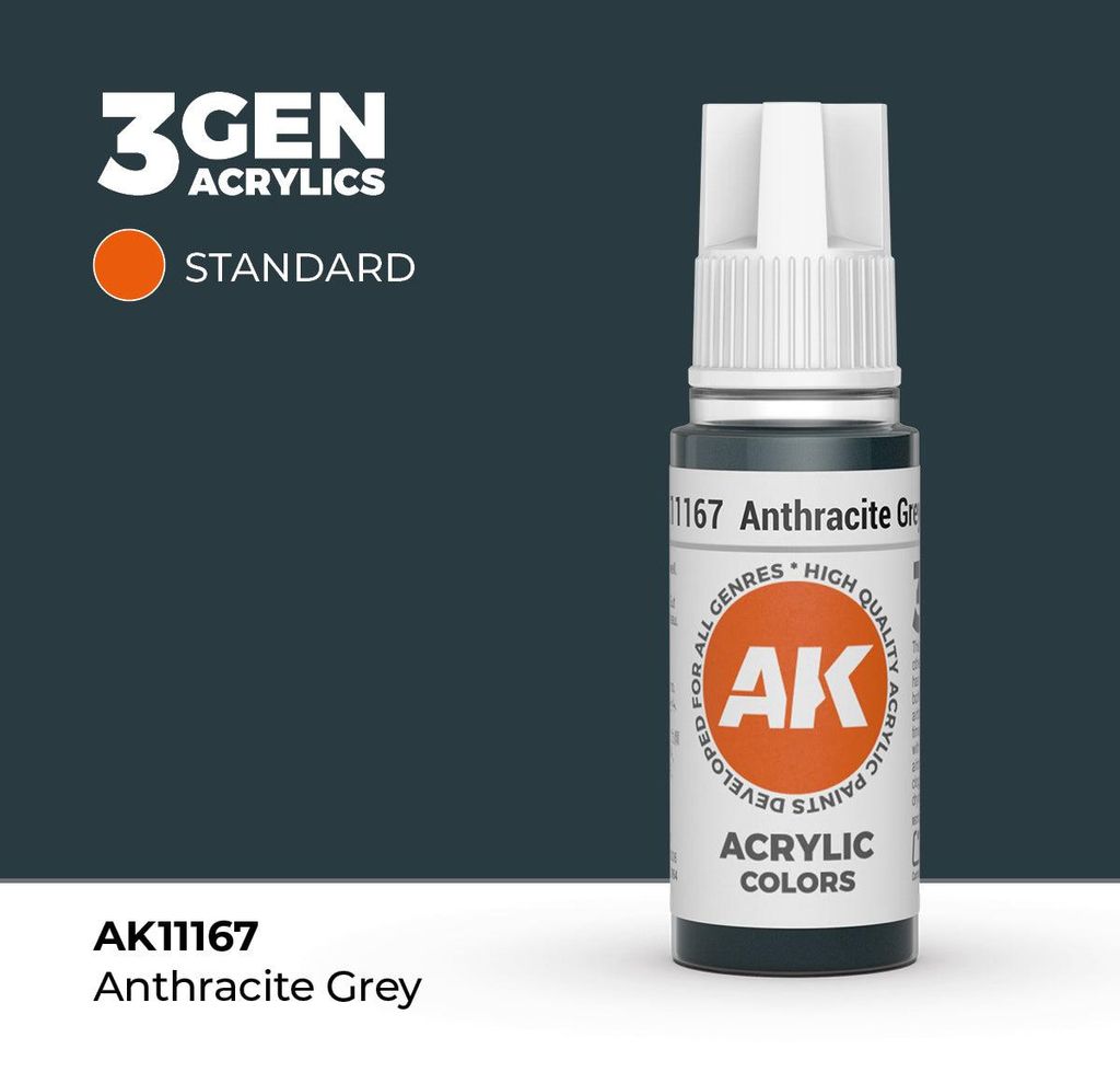 AK Interactive 3GEN Anthracite Grey 17ml