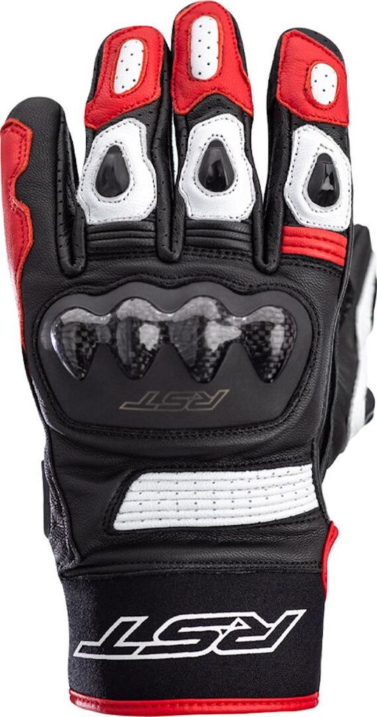 RST Freestyle II Handschuhe Leder Rot Größe XL