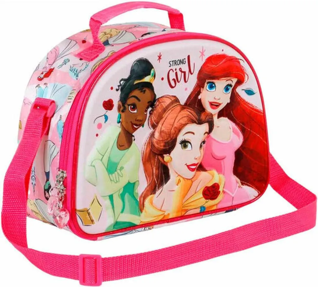 Borsa Termica 3D Disney Princess: Specifiche Pro e Alta Resistenza - 3