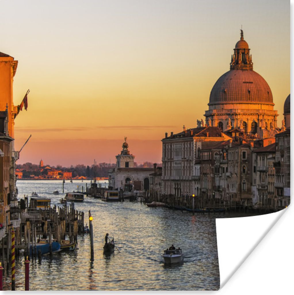 MuchoWow Poster Venedig - Italien - Kathedrale 50x50 cm - Wohnzimmerdekoration