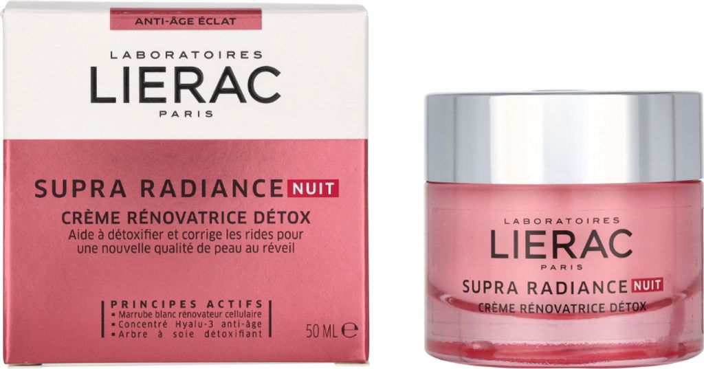 Lierac Supra Radiance Peeling Renewing Night Cream, Produktbild 