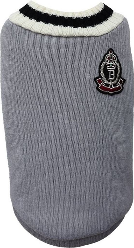 Hondenpullover, merk Unreal, kleur grijs, maat S Productafbeelding 
