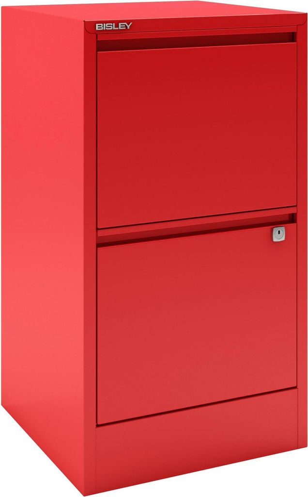 Bisley Home Hängeregistratur Schrank Home Office - Farbe: Kardinalrot