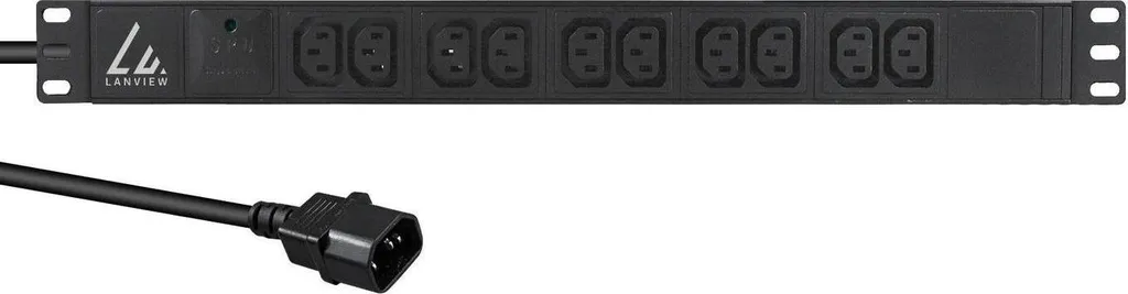 Solution Alimentation pour Armoire Réseau Lanview 10 Ports C13 SPD