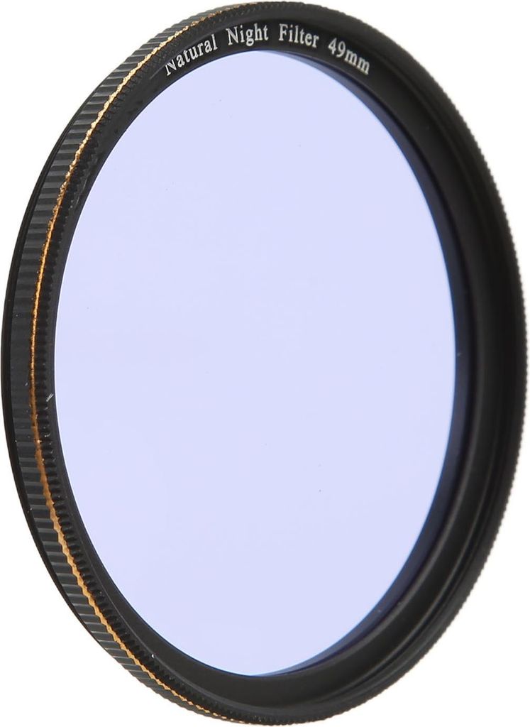 Lightdow Clear Natural Night Filter Light Pollution Reduction Kameraobjektiv für Sky Star 49 mm