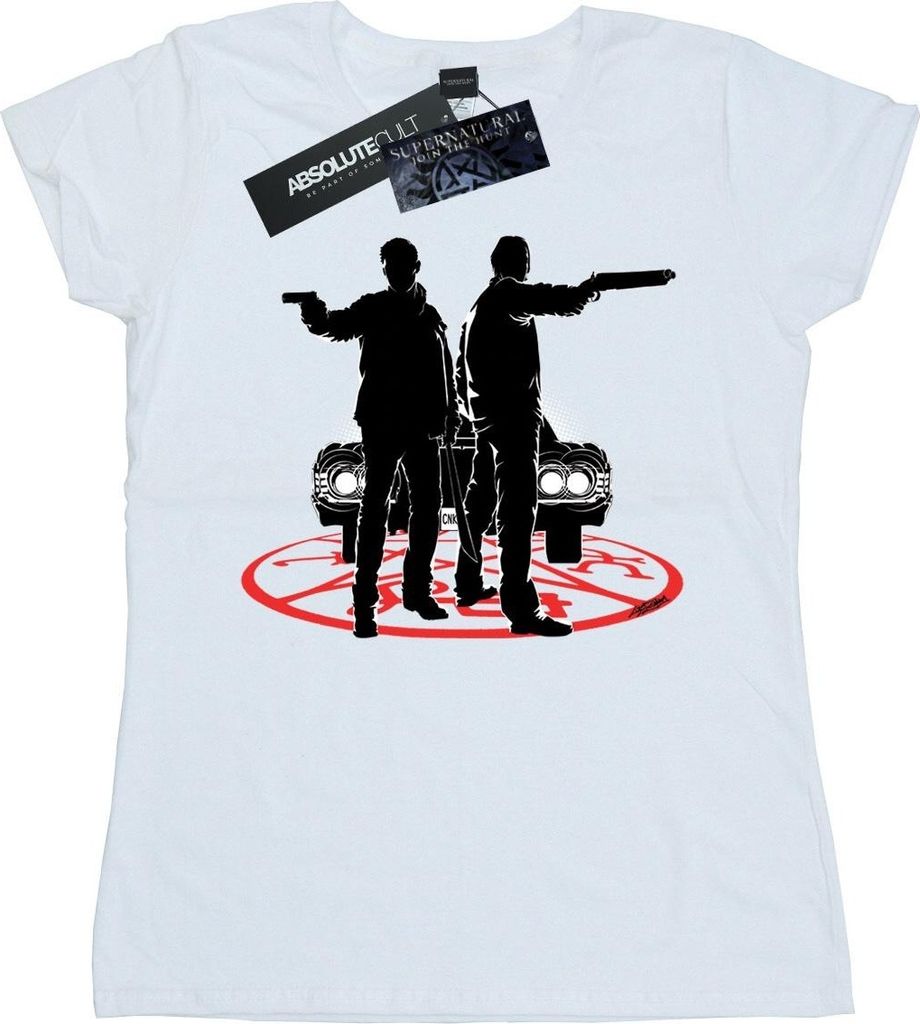 Supernatural - T-Shirt für Damen BI40498 (L) (Weiß)