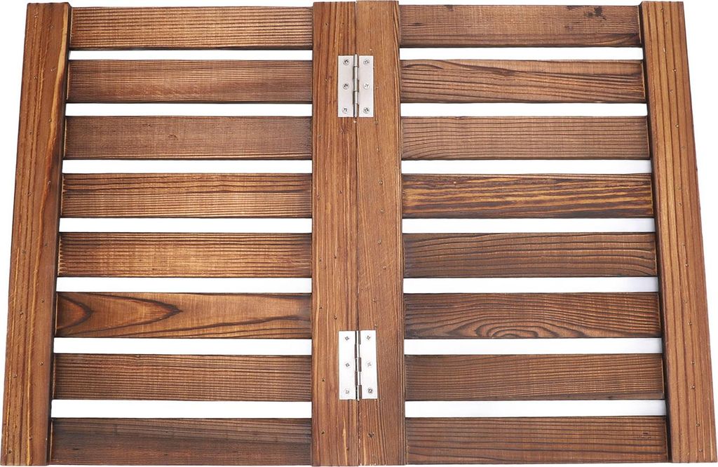 Badematte faltbar Holz Dusche Matte Anti-Rutsch-Bad-Matte vielseitig für den Innen- und Außenbereich Bodenmatte für Spa Sauna Pool