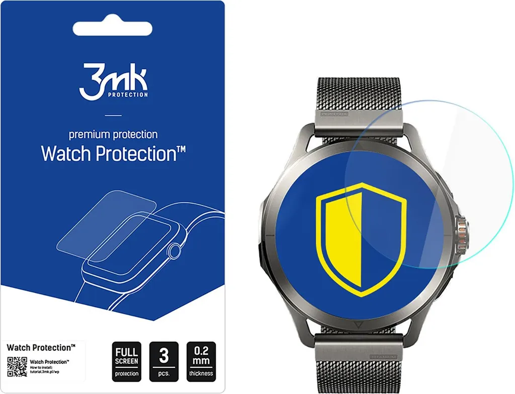 Xiaomi Watch S4 Sport: Protezione Schermo 3Mk Flexibleglass Vetro Ibrido