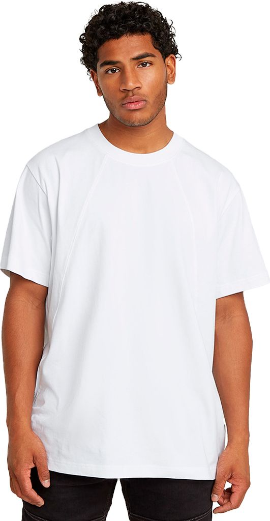 G-star Seam Detail Loose Kurzarm-t-shirt Weiß M Mann Weiß M