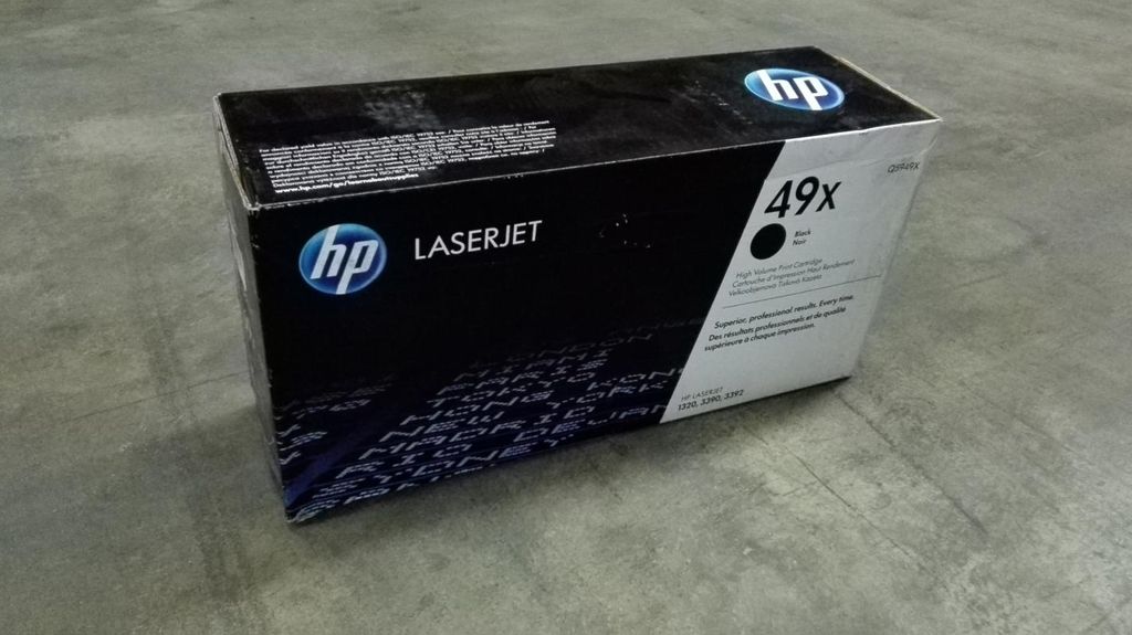 HP 49X Schwarz Original LaserJet Tonerkartusche mit hoher Produktbild 