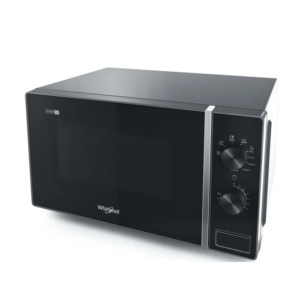 Micro-ondes 20L Whirlpool MWP 103 SB Cook20 - Puissance 700W et Pose Libre