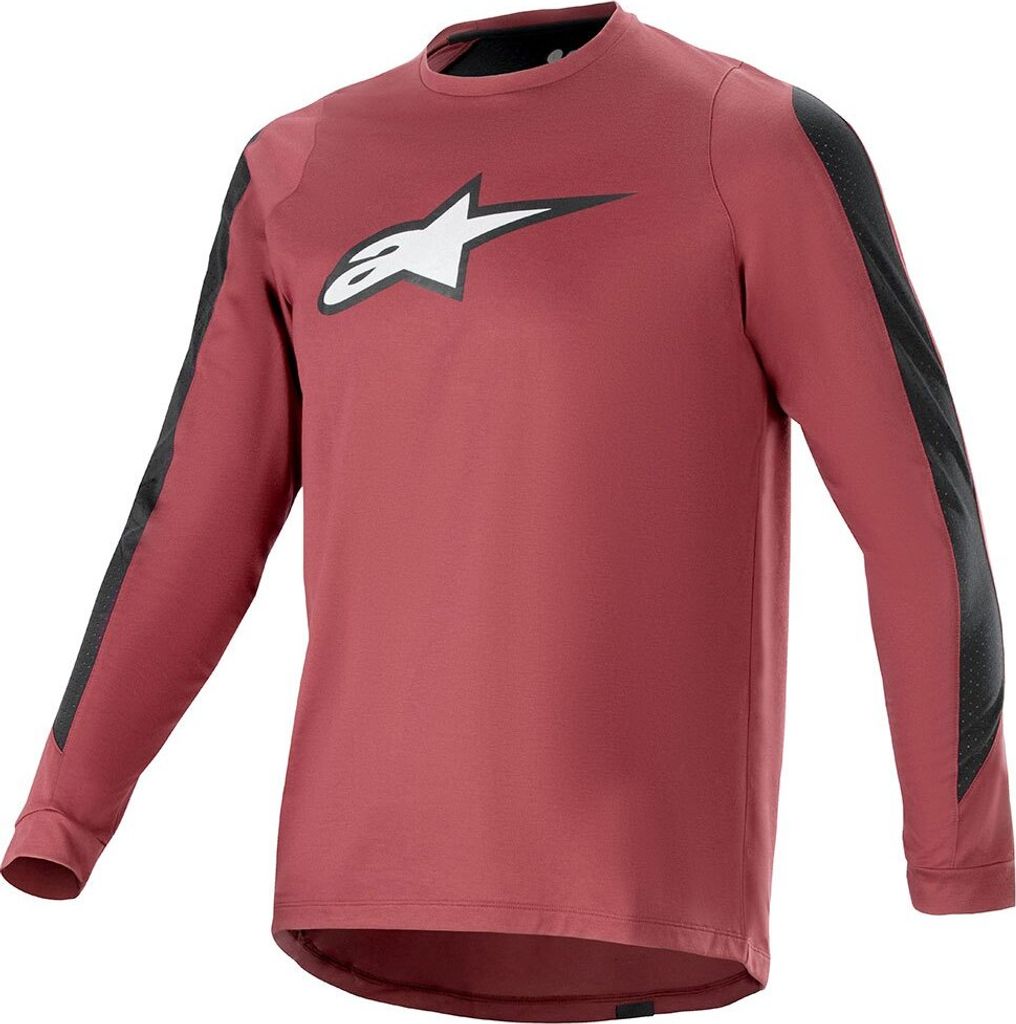 Alpinestars A-dura Dri Astar Langarm-trikot Rot XL Mann Rot XL