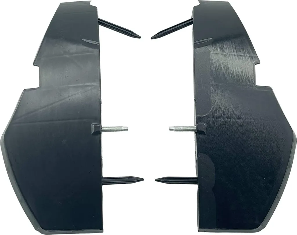 Coppia Supporti Cestello Paraurti Dodge Challenger Nero 68375013AA