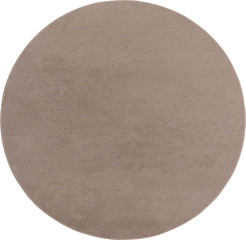 Waschbarer Teppich Wohnzimmer Kurzflor Einfarbiger Moderner Produktbild 