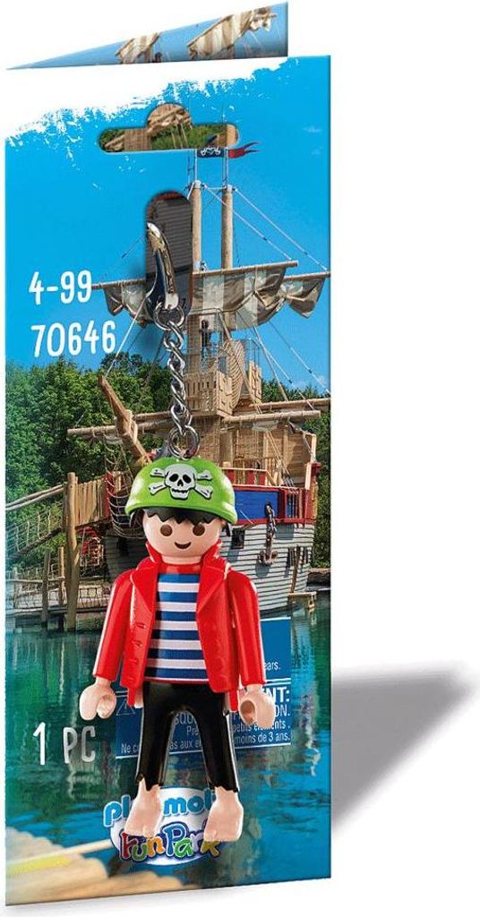 PLAYMOBIL 70646 Schlüsselanhänger Pirat ''Rico''