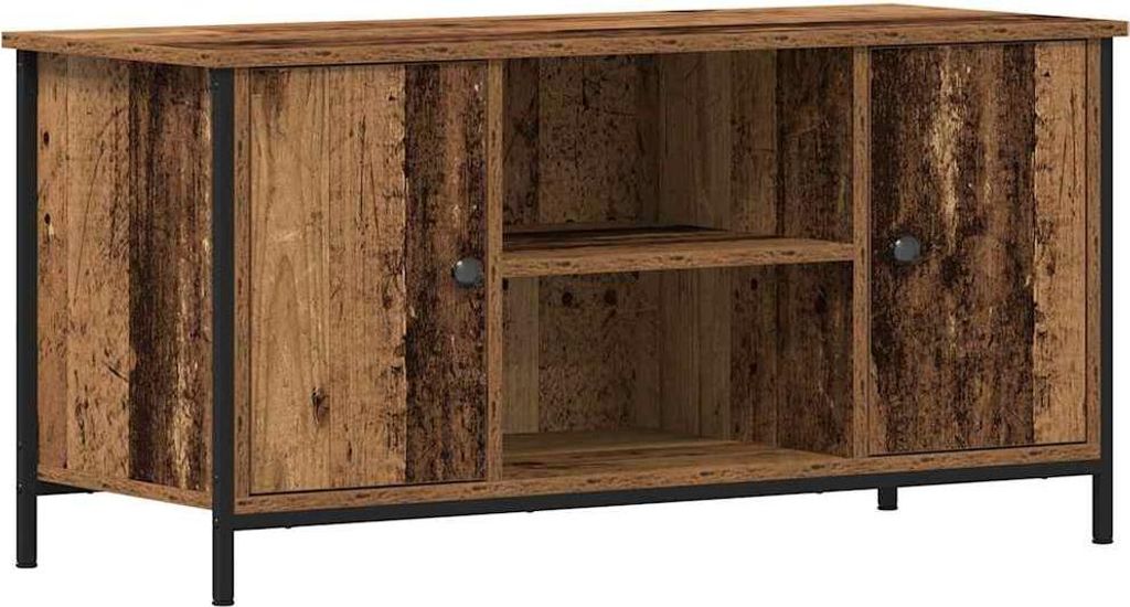 TV-Schränk Altholz 100 x 40 x 50 cm Holzwerkstoff
