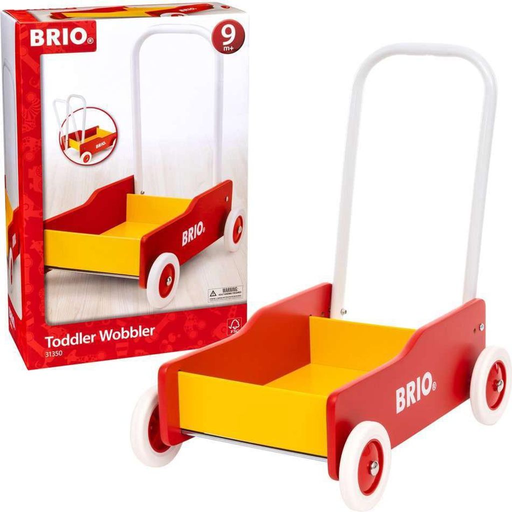 Passeggino BRIO, rosso/giallo Immagine del prodotto 