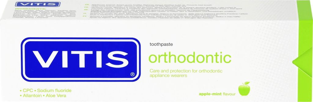 VITIS orthodontic Zahnpasta, 100 ml Zahncreme Produktbild 