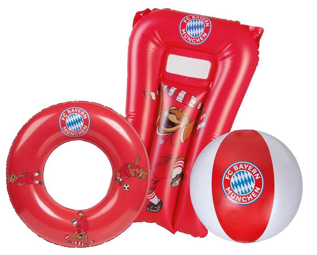 Happy People FC Bayern München Strandset 3teilig 16065 Produktbild 