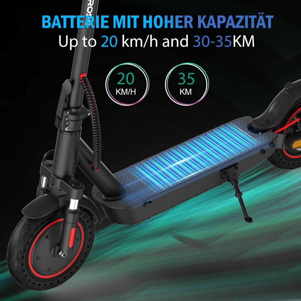 E Scooter Mit Sitz Straßenzulassung Klappbar Faltbarer E-Scooter mit Straßenzulassung und | Kaufland.de