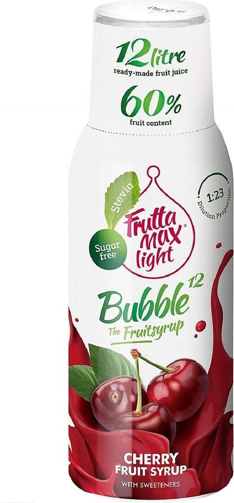 Fruttamax Light sirup višeň (500ml), 101148 Obrázek produktu 