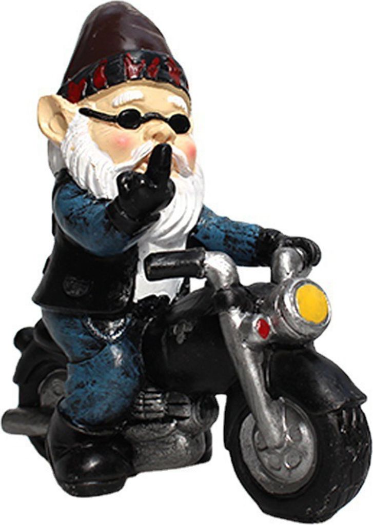 Gartenstatue aus Kunstharz, kreative Form, wasserdicht, lustige Gnome-Skulptur, Rasendekoration für den Außenbereich