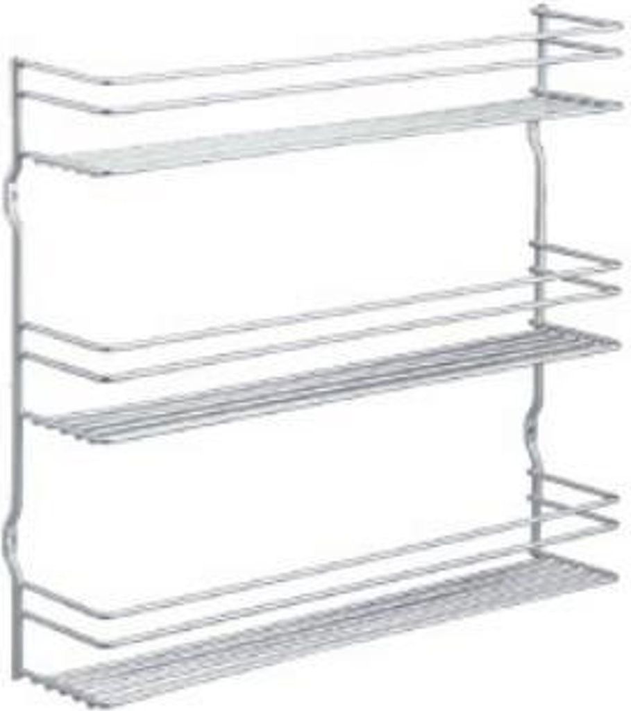 Metaltex Space Saver Smart Kitchen Pepito Kruidenrek 3 Etages 36x32x8 cm Zilver