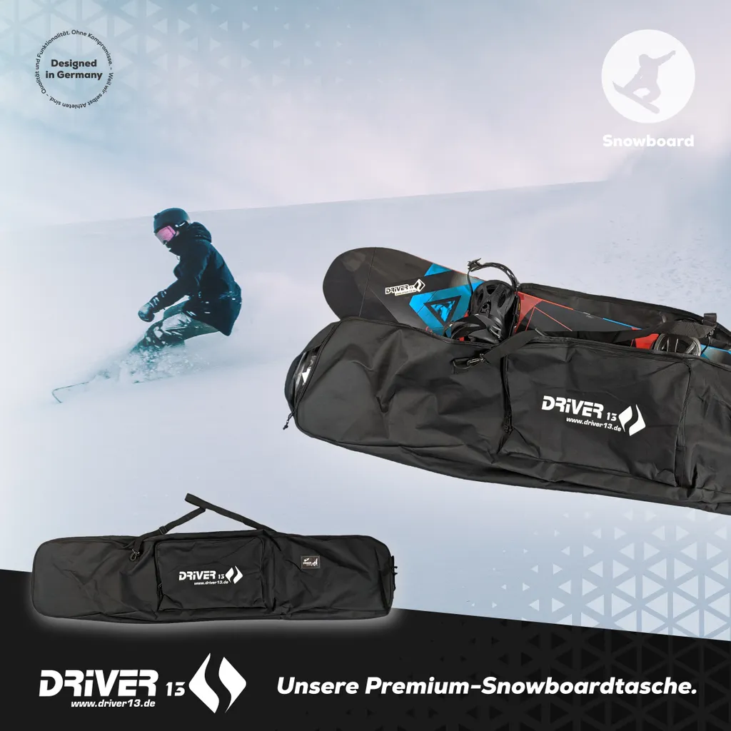 Sac de snowboard voyage idéal pour transporter votre planche de 178cm