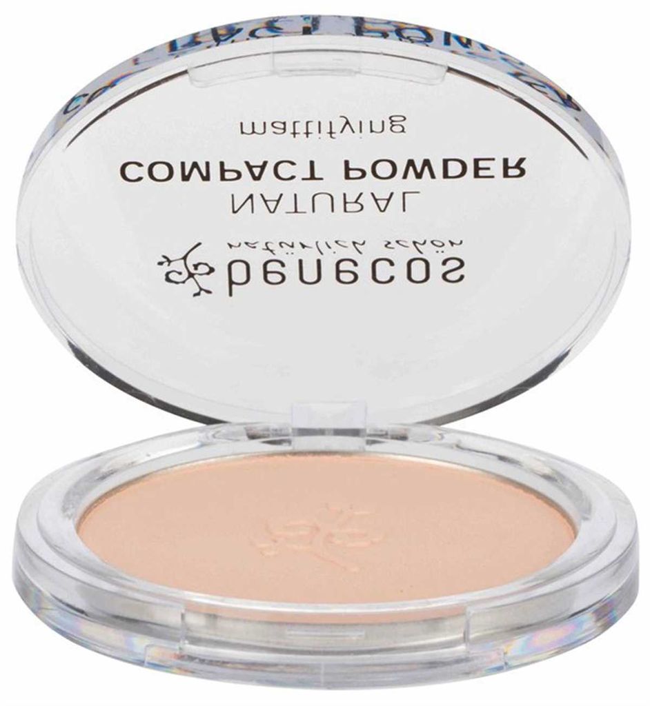 benecos Natural Beauty Compact Powder porcelain Bio 9g