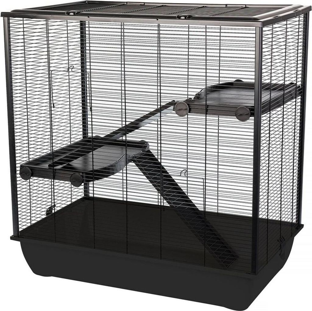 Klec INTER-ZOO G306ACTB Kov Plast 80 x 80 x 48 cm Obrázek produktu 