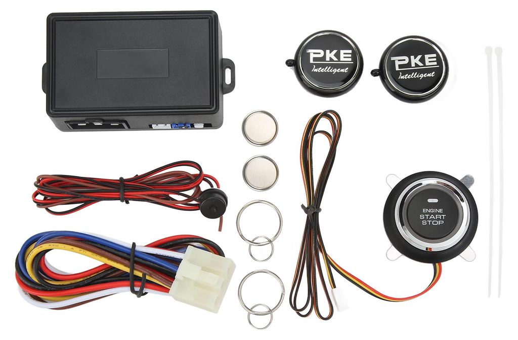 12V 2,4G Auto-Sicherheitsalarmsystem mit empfindlicher automatischer Induktionserkennung und Fernstartfunktion für Autos